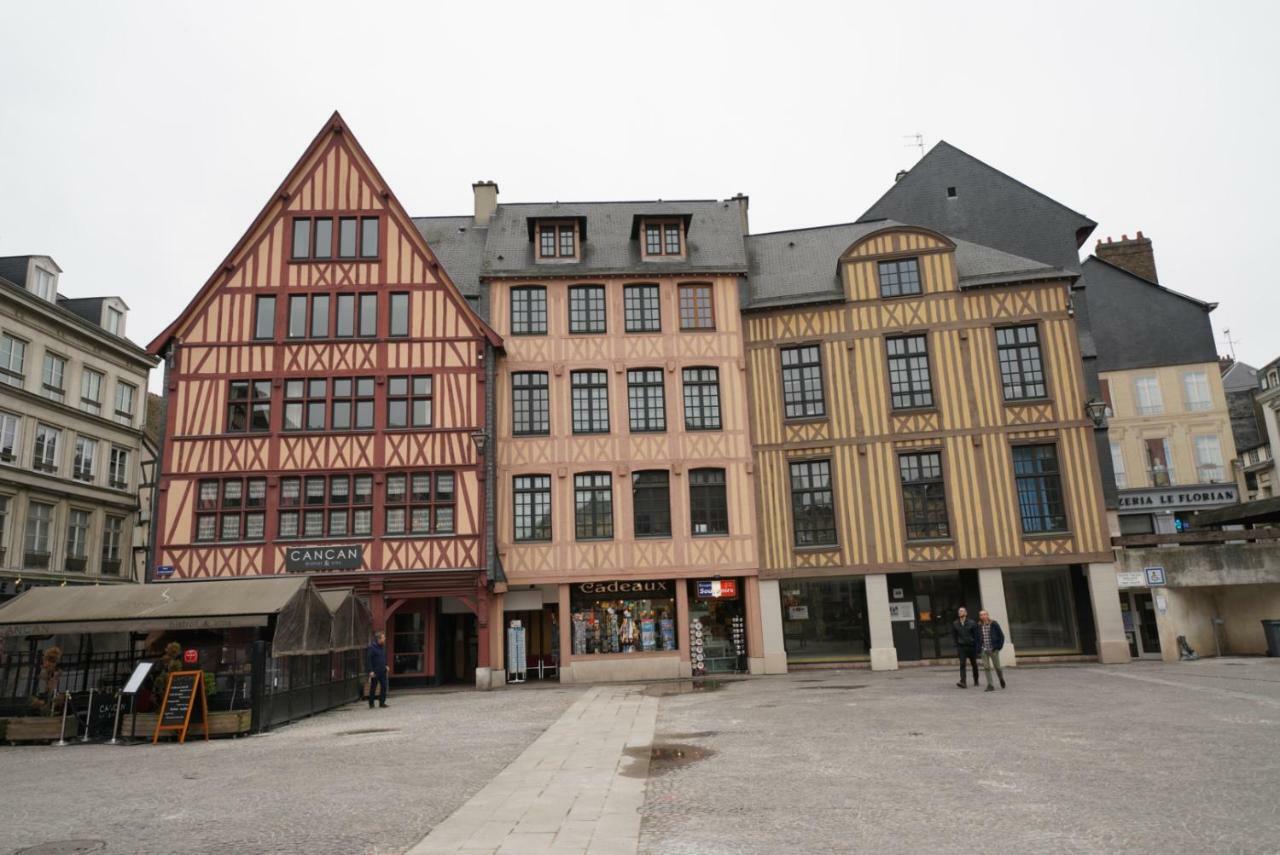 Appartement Place Du Vieux Marche Rouen Exterior foto
