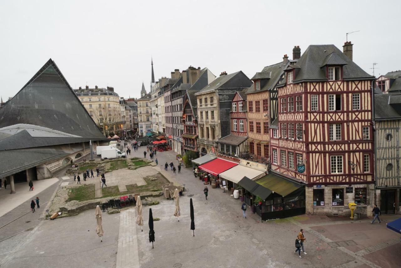 Appartement Place Du Vieux Marche Rouen Exterior foto